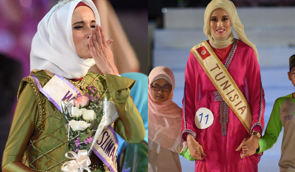 In Pics Beauty In Burkha Tunisian Woman Wins Muslim Beauty Pageant 